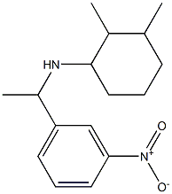2,3-dimethyl-N-[1-(3-nitrophenyl)ethyl]cyclohexan-1-amine Structure