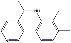 2,3-dimethyl-N-[1-(pyridin-4-yl)ethyl]aniline Structure