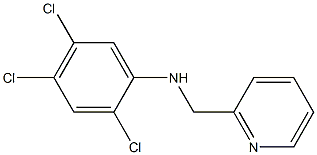  2,4,5-trichloro-N-(pyridin-2-ylmethyl)aniline