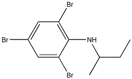 2,4,6-tribromo-N-(butan-2-yl)aniline
