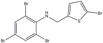 2,4,6-tribromo-N-[(5-bromothiophen-2-yl)methyl]aniline|