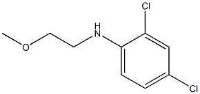 2,4-dichloro-N-(2-methoxyethyl)aniline Structure