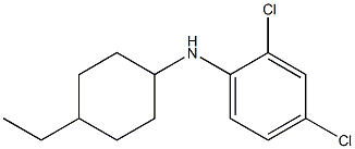 2,4-dichloro-N-(4-ethylcyclohexyl)aniline,,结构式