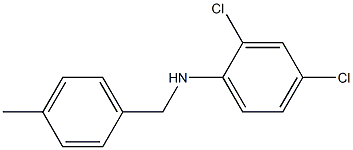 2,4-dichloro-N-[(4-methylphenyl)methyl]aniline