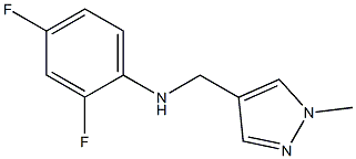  2,4-difluoro-N-[(1-methyl-1H-pyrazol-4-yl)methyl]aniline