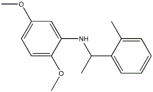 2,5-dimethoxy-N-[1-(2-methylphenyl)ethyl]aniline