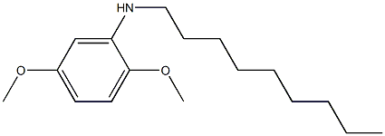 2,5-dimethoxy-N-nonylaniline Struktur