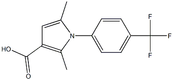 2,5-dimethyl-1-[4-(trifluoromethyl)phenyl]-1H-pyrrole-3-carboxylic acid