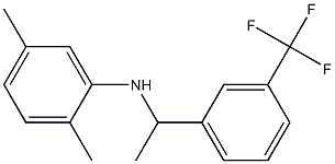 2,5-dimethyl-N-{1-[3-(trifluoromethyl)phenyl]ethyl}aniline