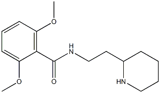 2,6-dimethoxy-N-(2-piperidin-2-ylethyl)benzamide