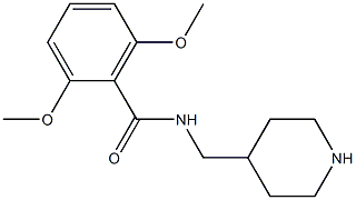  2,6-dimethoxy-N-(piperidin-4-ylmethyl)benzamide