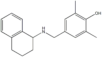 2,6-dimethyl-4-[(1,2,3,4-tetrahydronaphthalen-1-ylamino)methyl]phenol