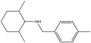 2,6-dimethyl-N-[(4-methylphenyl)methyl]cyclohexan-1-amine Structure