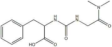 2-[({[2-(dimethylamino)-2-oxoethyl]amino}carbonyl)amino]-3-phenylpropanoic acid
