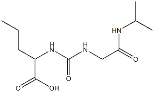 2-[({[2-(isopropylamino)-2-oxoethyl]amino}carbonyl)amino]pentanoic acid