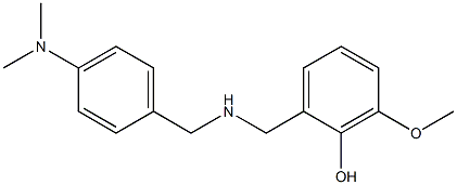 2-[({[4-(dimethylamino)phenyl]methyl}amino)methyl]-6-methoxyphenol Structure