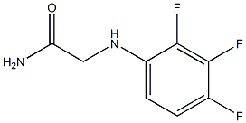 2-[(2,3,4-trifluorophenyl)amino]acetamide Structure
