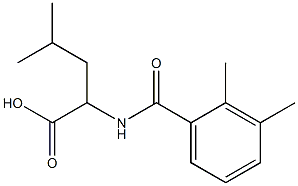 2-[(2,3-dimethylbenzoyl)amino]-4-methylpentanoic acid