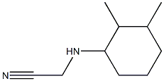 2-[(2,3-dimethylcyclohexyl)amino]acetonitrile Structure