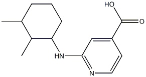 2-[(2,3-dimethylcyclohexyl)amino]pyridine-4-carboxylic acid