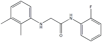 2-[(2,3-dimethylphenyl)amino]-N-(2-fluorophenyl)acetamide