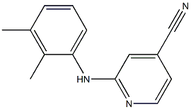 2-[(2,3-dimethylphenyl)amino]pyridine-4-carbonitrile|