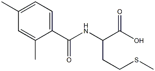  2-[(2,4-dimethylbenzoyl)amino]-4-(methylthio)butanoic acid