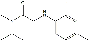 2-[(2,4-dimethylphenyl)amino]-N-methyl-N-(propan-2-yl)acetamide