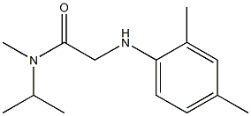  2-[(2,4-dimethylphenyl)amino]-N-methyl-N-(propan-2-yl)acetamide