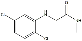 2-[(2,5-dichlorophenyl)amino]-N-methylacetamide Structure