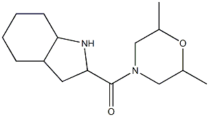  2-[(2,6-dimethylmorpholin-4-yl)carbonyl]octahydro-1H-indole