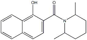  2-[(2,6-dimethylpiperidin-1-yl)carbonyl]naphthalen-1-ol