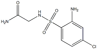 2-[(2-amino-4-chlorobenzene)sulfonamido]acetamide Structure