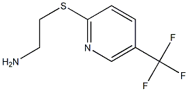 2-[(2-aminoethyl)sulfanyl]-5-(trifluoromethyl)pyridine Structure