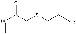2-[(2-aminoethyl)thio]-N-methylacetamide
