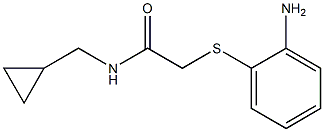 2-[(2-aminophenyl)thio]-N-(cyclopropylmethyl)acetamide