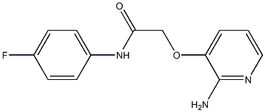 2-[(2-aminopyridin-3-yl)oxy]-N-(4-fluorophenyl)acetamide|