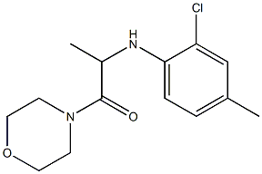  2-[(2-chloro-4-methylphenyl)amino]-1-(morpholin-4-yl)propan-1-one