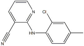 2-[(2-chloro-4-methylphenyl)amino]pyridine-3-carbonitrile