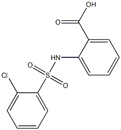 2-[(2-chlorobenzene)sulfonamido]benzoic acid