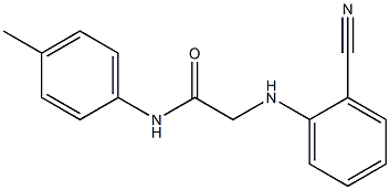 2-[(2-cyanophenyl)amino]-N-(4-methylphenyl)acetamide