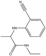 2-[(2-cyanophenyl)amino]-N-ethylpropanamide