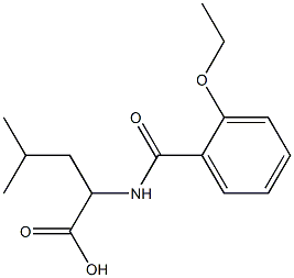 2-[(2-ethoxybenzoyl)amino]-4-methylpentanoic acid