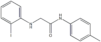 2-[(2-iodophenyl)amino]-N-(4-methylphenyl)acetamide