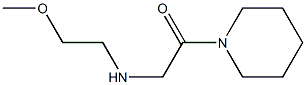  2-[(2-methoxyethyl)amino]-1-(piperidin-1-yl)ethan-1-one