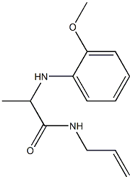  2-[(2-methoxyphenyl)amino]-N-(prop-2-en-1-yl)propanamide