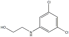 2-[(3,5-dichlorophenyl)amino]ethan-1-ol Struktur