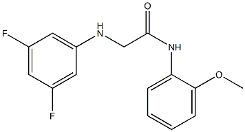 2-[(3,5-difluorophenyl)amino]-N-(2-methoxyphenyl)acetamide