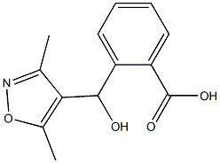 2-[(3,5-dimethyl-1,2-oxazol-4-yl)(hydroxy)methyl]benzoic acid