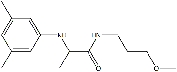  2-[(3,5-dimethylphenyl)amino]-N-(3-methoxypropyl)propanamide